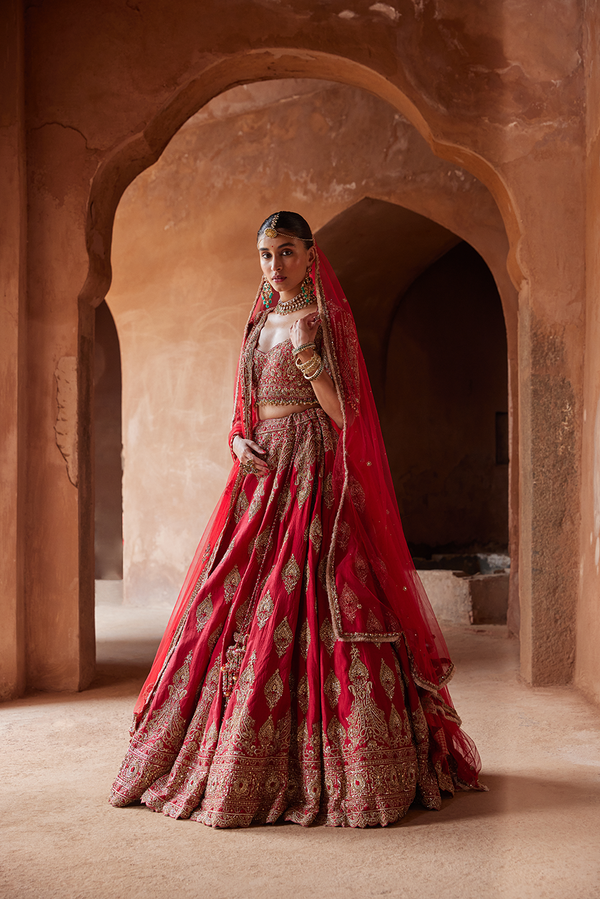 Silk lehenga 2025 for wedding