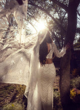 Ivory Skirt With Blouse And Veil